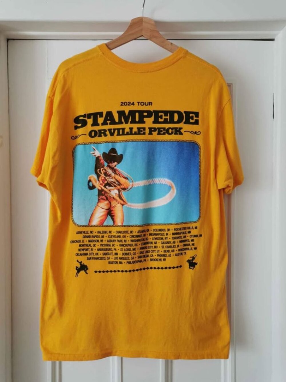 Official Orville Peck 2024 Stampede Tour T-shirt